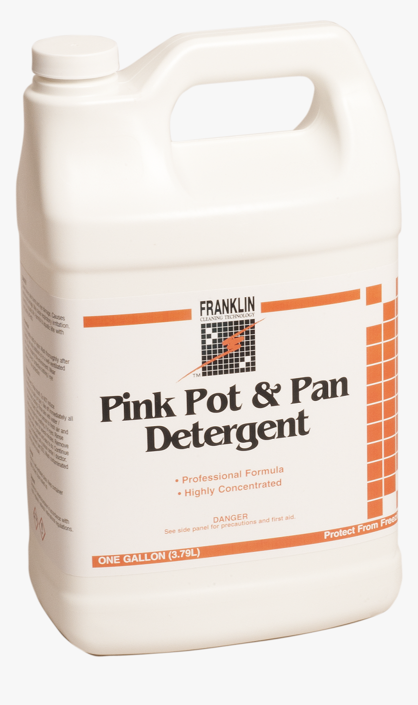 Pink Pot & Pan Detergent - Pink Pre Soak For Baked On Commercial Pans, HD Png Download, Free Download
