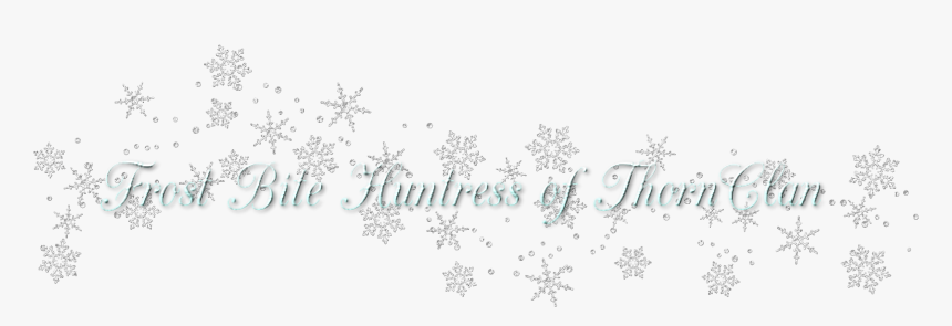 Transparent Snowflakes Clipart - Calligraphy, HD Png Download, Free Download