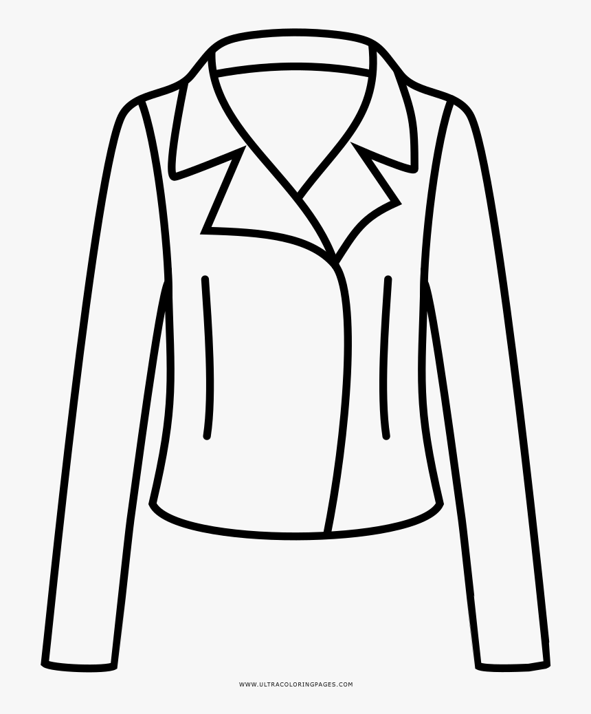 Chaqueta Dibujo Png - Women Jacket Icon Png, Transparent Png, Free Download