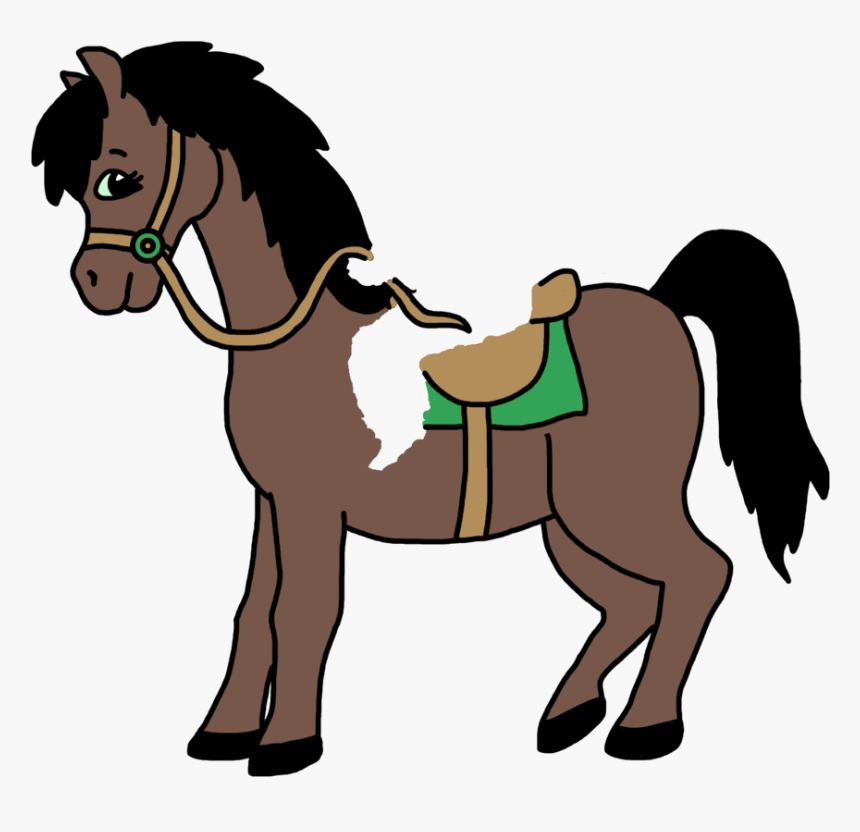 Cartoon Images Of Horse Brown, HD Png Download, Free Download