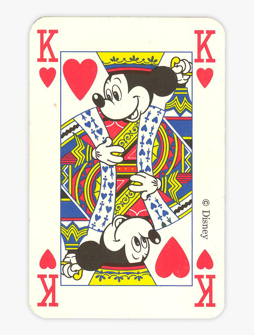 Disney Playing Card Png - Bicycle Playing Cards Face, Transparent Png, Free Download