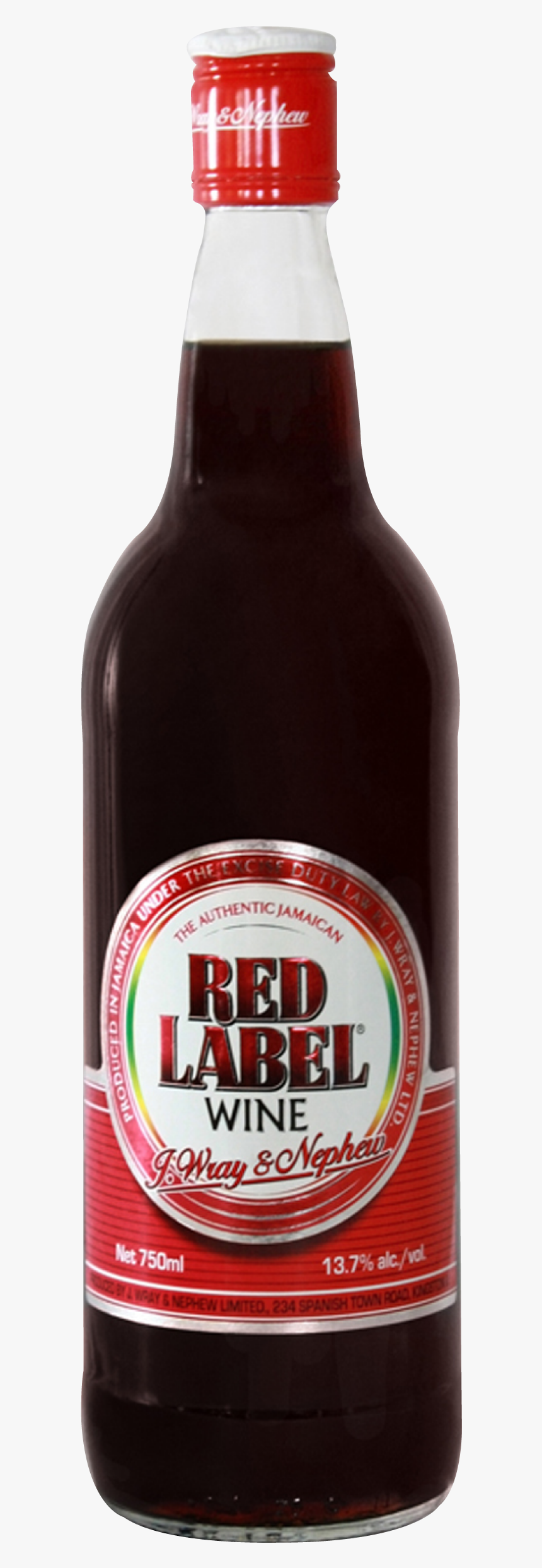 Jamaican Red Label Wine