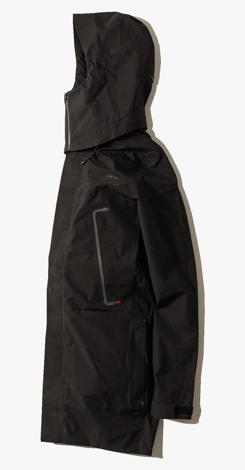 The North Face Red Label Coats & Jackets Mountain Baldir - Hoodie, HD Png Download, Free Download