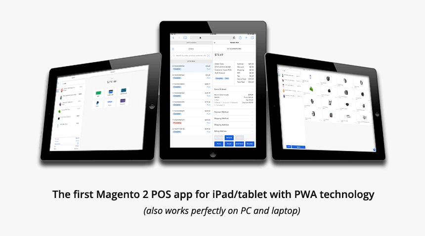 3 Retailer Pos App For Ipad - Ipad Point Of Sales App, HD Png Download, Free Download