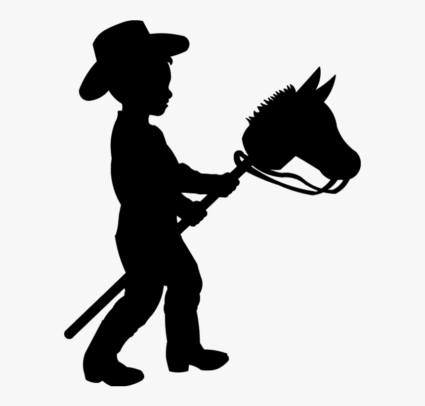 Stick Horse Silhouette, HD Png Download, Free Download