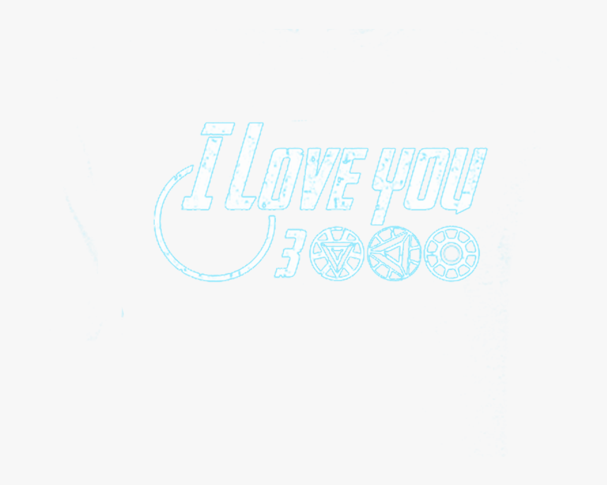 Iron Man Love You 3000 Png Calligraphy Transparent Png Kindpng