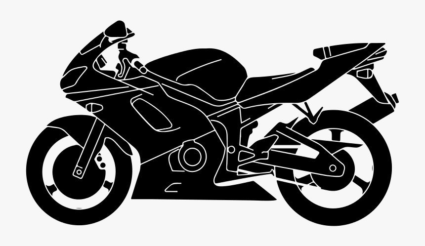 Free Motorcycle Silhouette Vector Hd Photos Clipart - Motorcycle Clipart Png, Transparent Png, Free Download