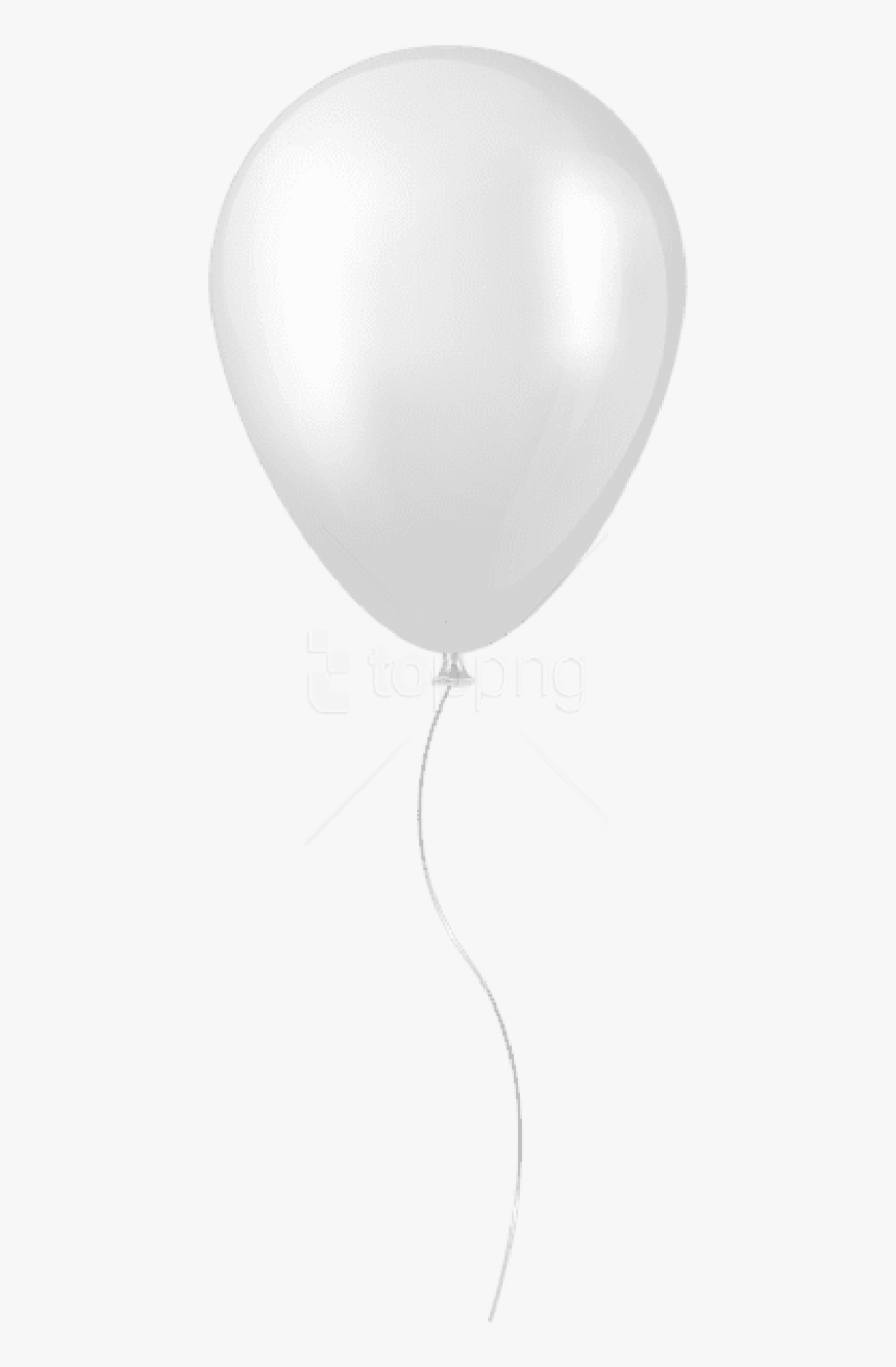 Party-supply - Transparent White Balloon Clipart, HD Png Download, Free Download