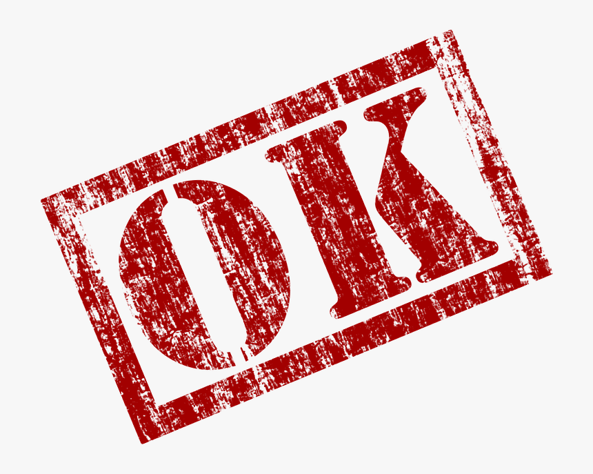 Ok, Rubber Stamp, Stamp, Approved, Quality, Label, - Ok Stamp Png, Transparent Png, Free Download