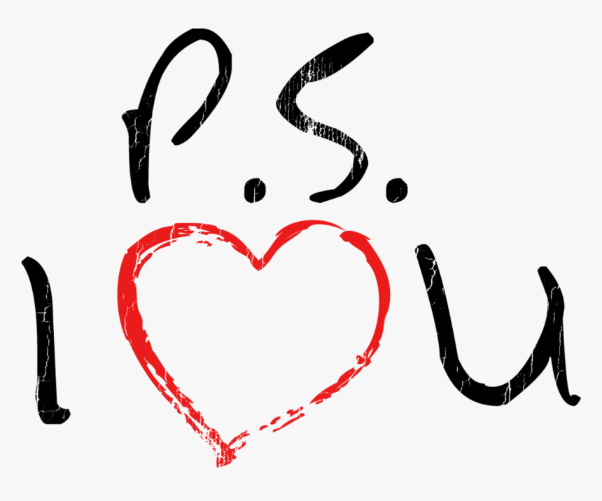 Transparent I Love You Png - Ps I Love You Png, Png Download, Free Download