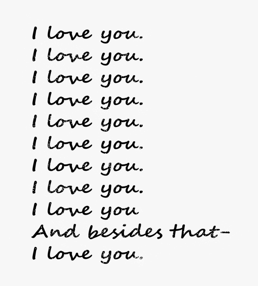 I Love You I Love You, HD Png Download, Free Download