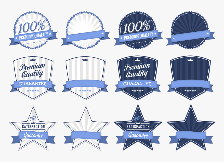 Badge, Sticker, Label, Stamp, Ribbon, Collection - Naklejki Na Koszulki, HD Png Download, Free Download