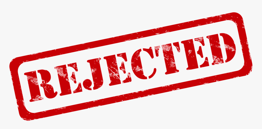 Rejected Stamp Png - Rejected Png, Transparent Png, Free Download