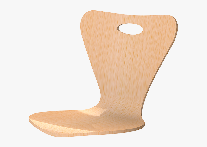 Milano 109 Clear Beech Front Cut Out P2 - Chair, HD Png Download, Free Download