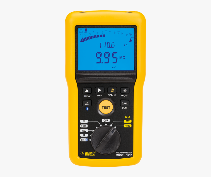 Aemc Megohmmeter Model 6526, HD Png Download, Free Download