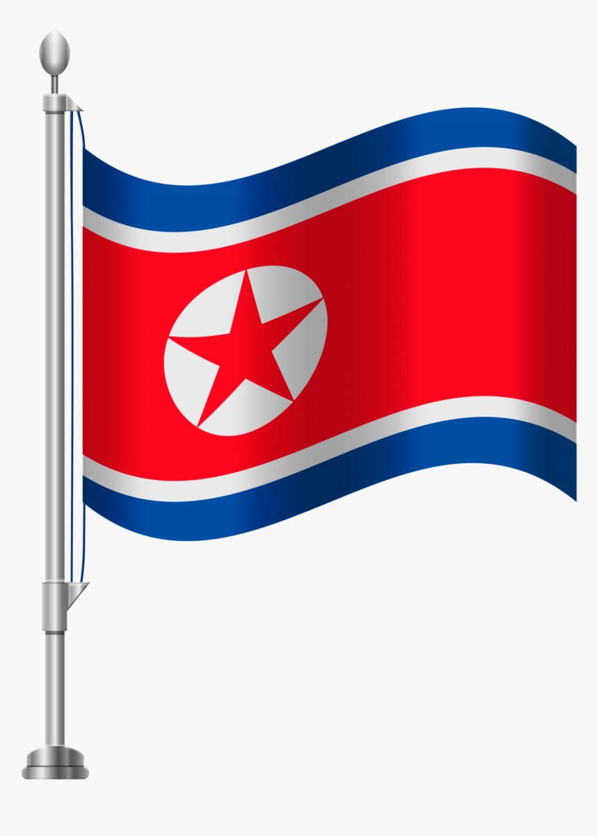 North Korea Flag Png Clip Art - Costa Rica Flag Png, Transparent Png, Free Download