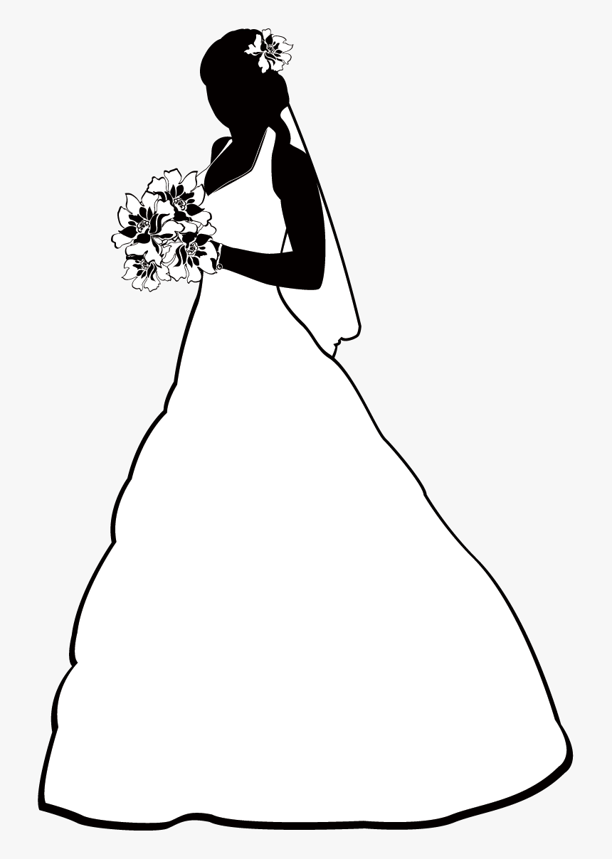 Bride Royalty-free Clip Art - Illustration, HD Png Download, Free Download