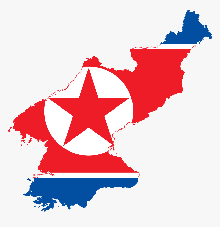 North Korea Flag Png - North Korea Flag Country, Transparent Png, Free Download