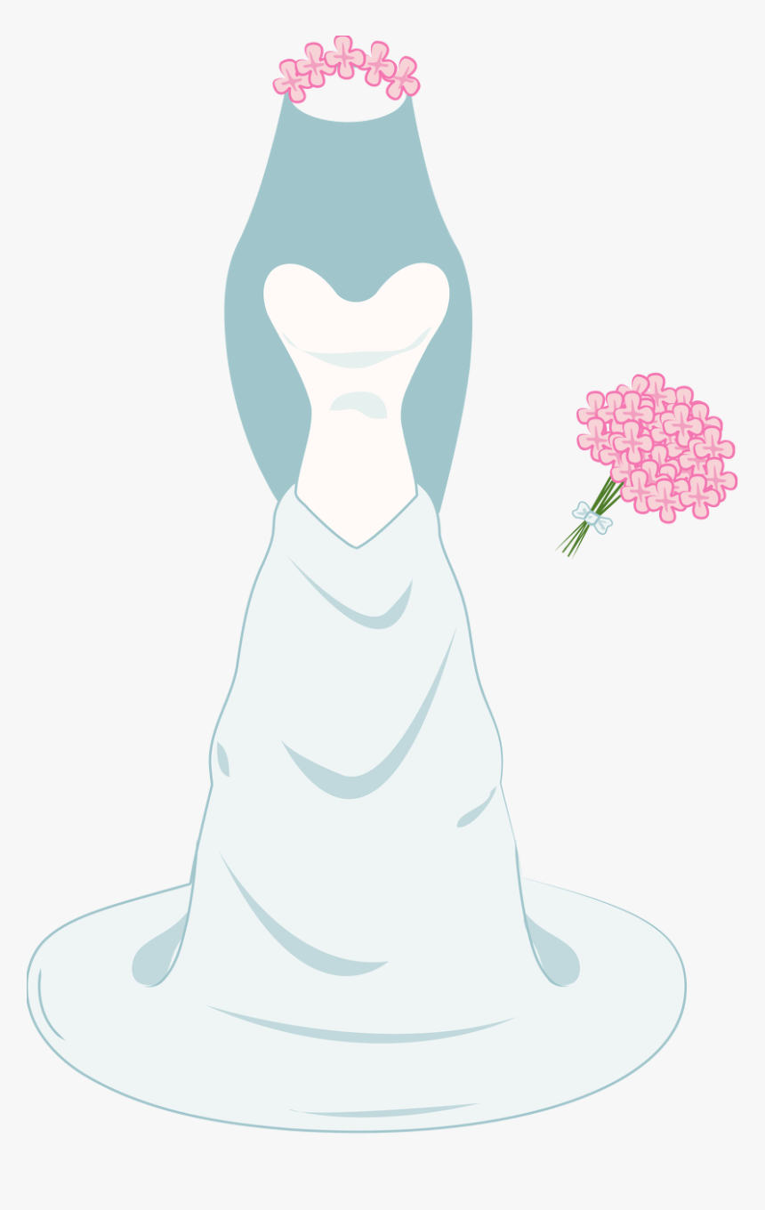 Dress Az Ii Pinterest - Wedding Dress Clipart, HD Png Download, Free Download