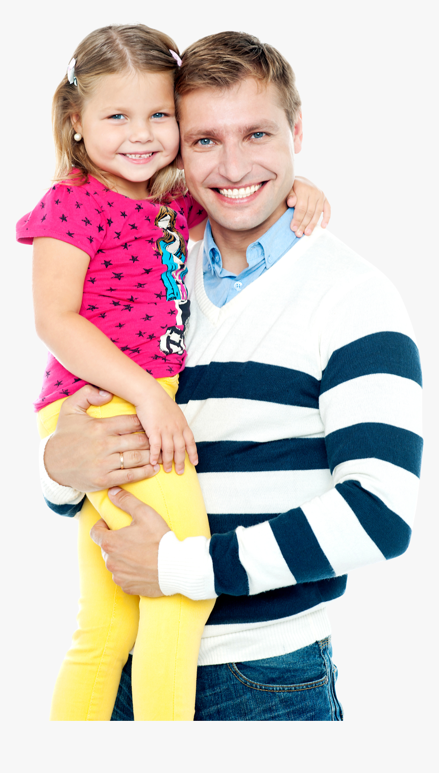 Father And Daughter Png, Transparent Png, Free Download