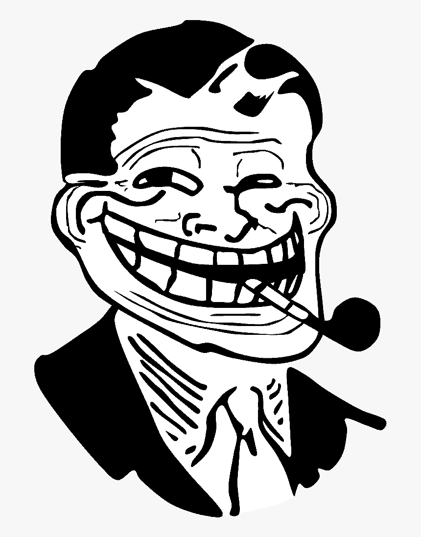 Imagen P La Wikia - Troll Face Meme Png Transparent, Png Download, Free Download