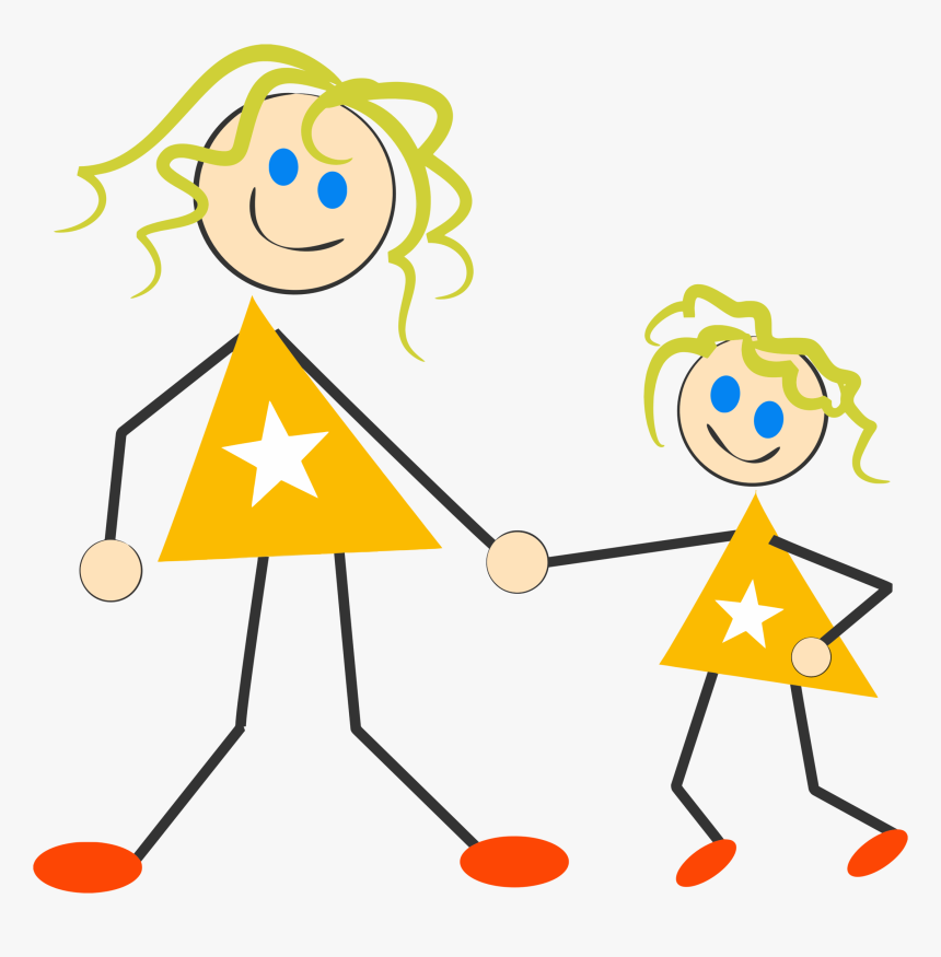 Mother And Daughter Clipart - Flag Venezuela, HD Png Download, Free Download