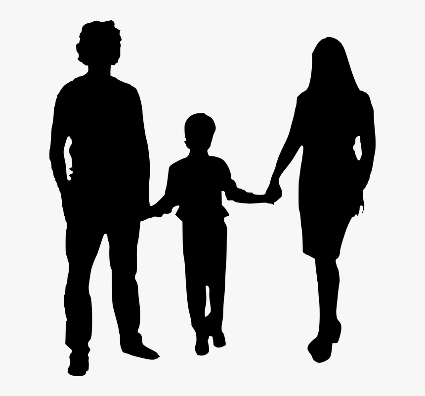 Parent Child Clip Art Father Portable Network Graphics Silhouette Mom And Dad Png Transparent Png Kindpng