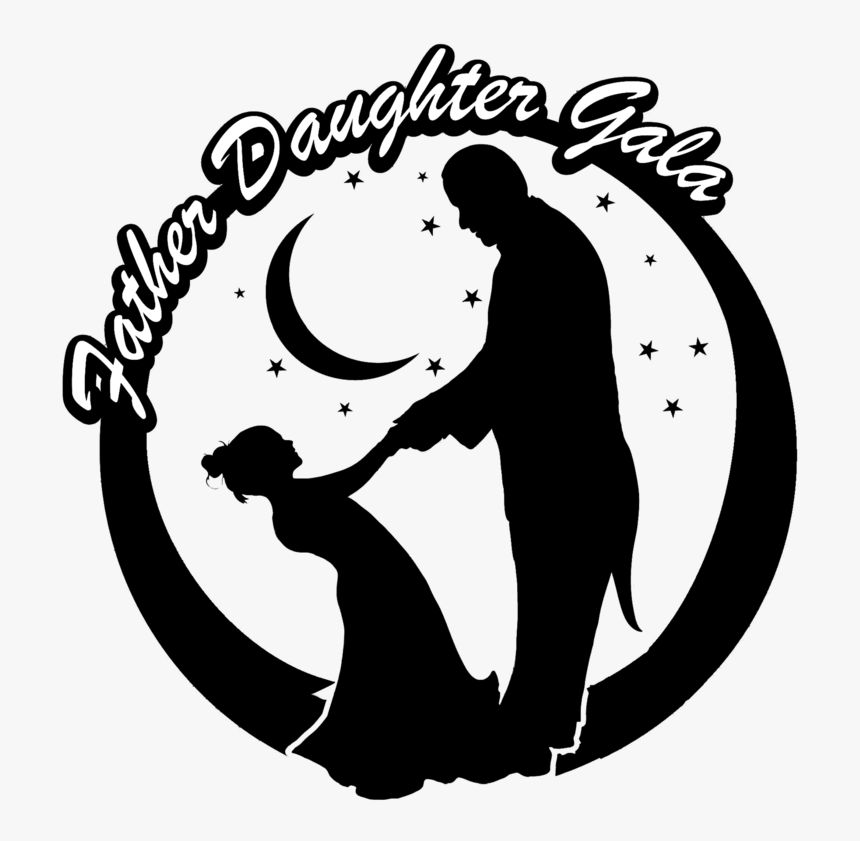 Father And Daughter Drawing, HD Png Download, Free Download