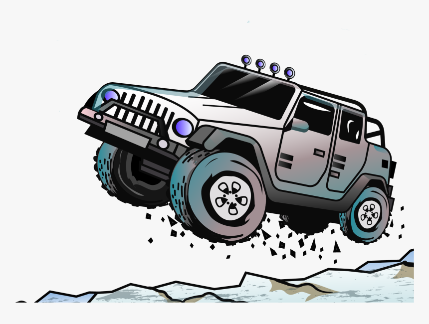 Jeep Car Euclidean Vector Off-road Vehicle - Off Road Vector Png, Transparent Png, Free Download