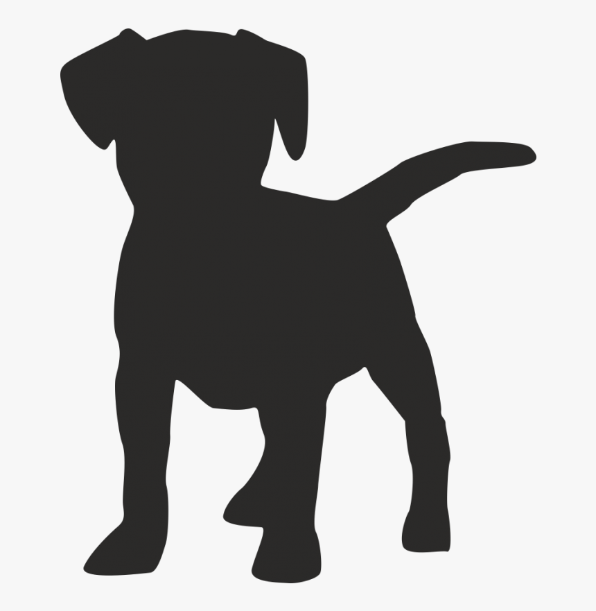 Dog Silhouette Puppy - Silhouette Dog Jack Russell, HD Png Download, Free Download