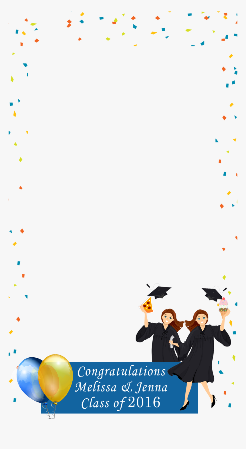 Filter Snapchat Graduation Png, Transparent Png, Free Download