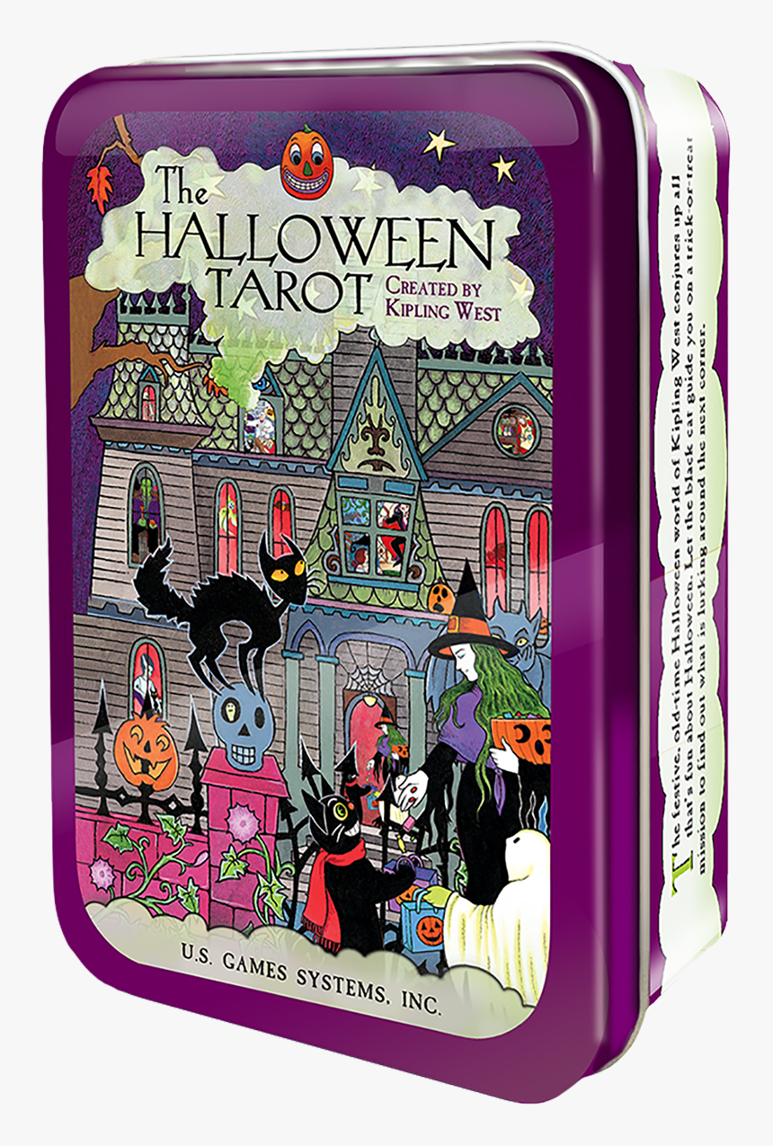 Halloween Tarot In Tin, HD Png Download, Free Download