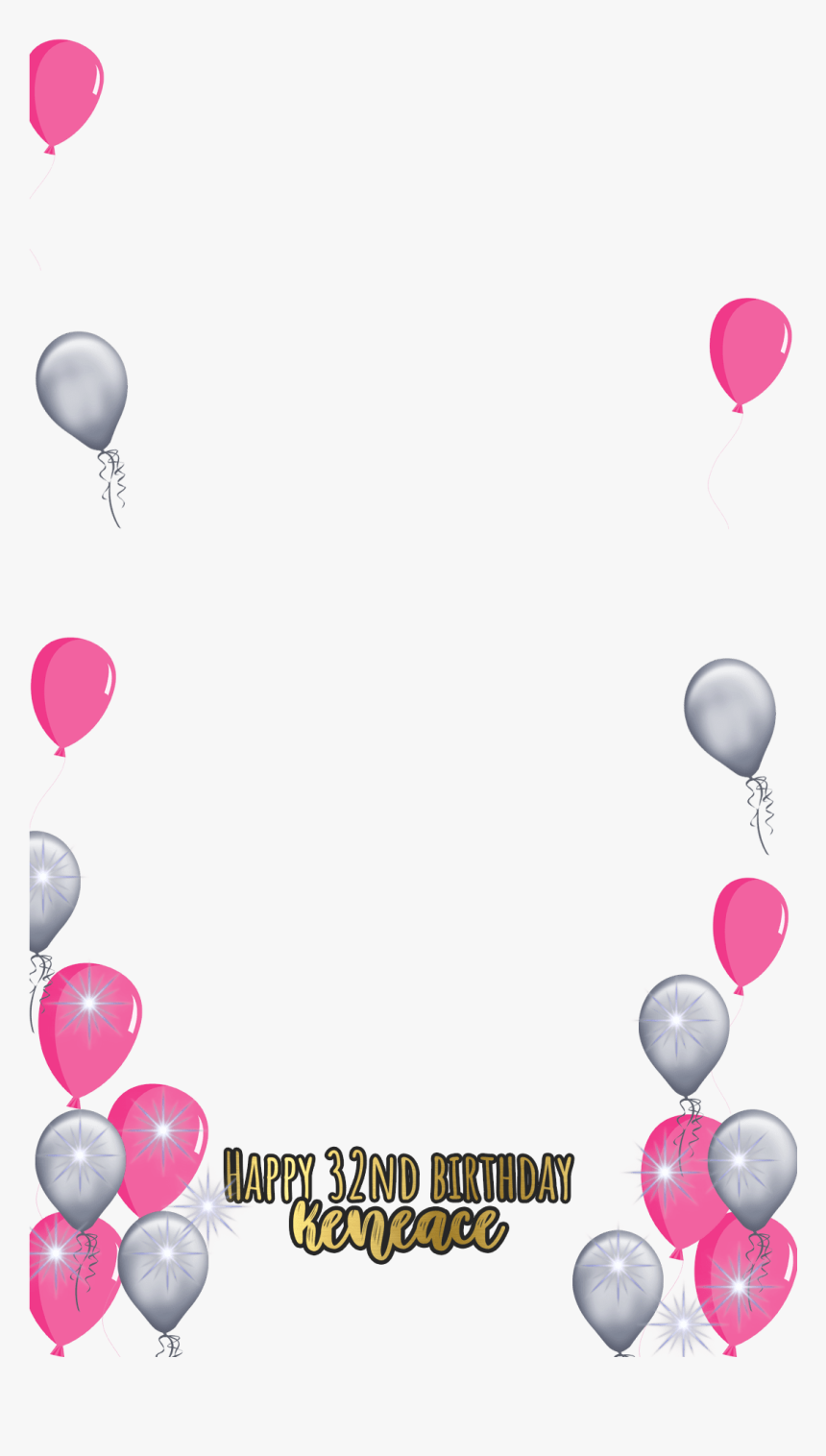 I Will Design Snapchat Filter Geofilter Fiverr Png - Pink Happy Birthday Snapchat Filter, Transparent Png, Free Download