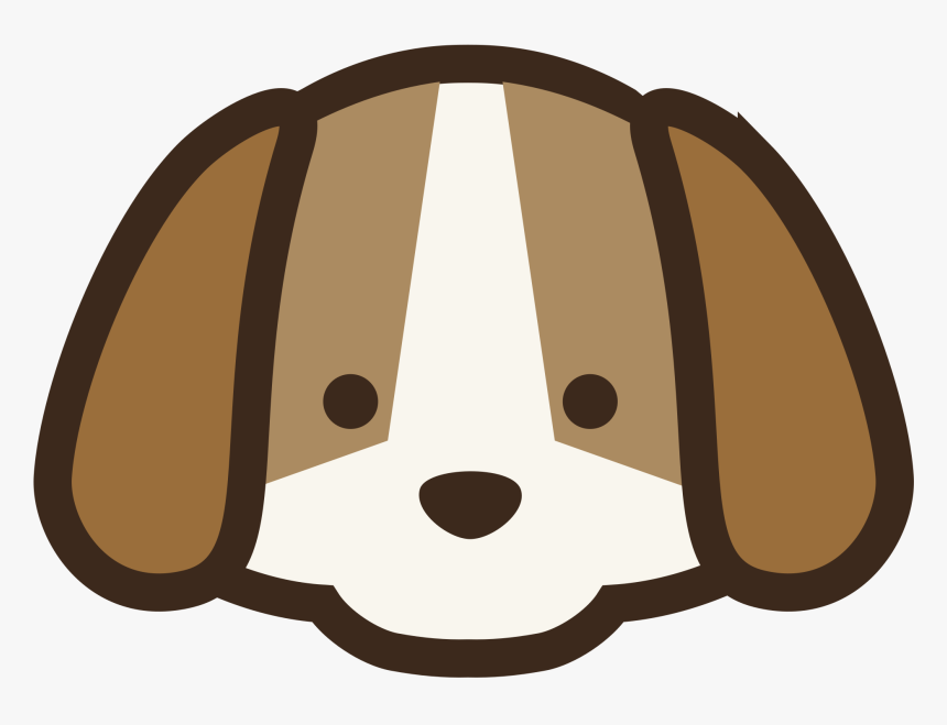 Dou Shou Qi Dog Clip Arts - Cute Dog Face Cartoon, HD Png Download, Free Download