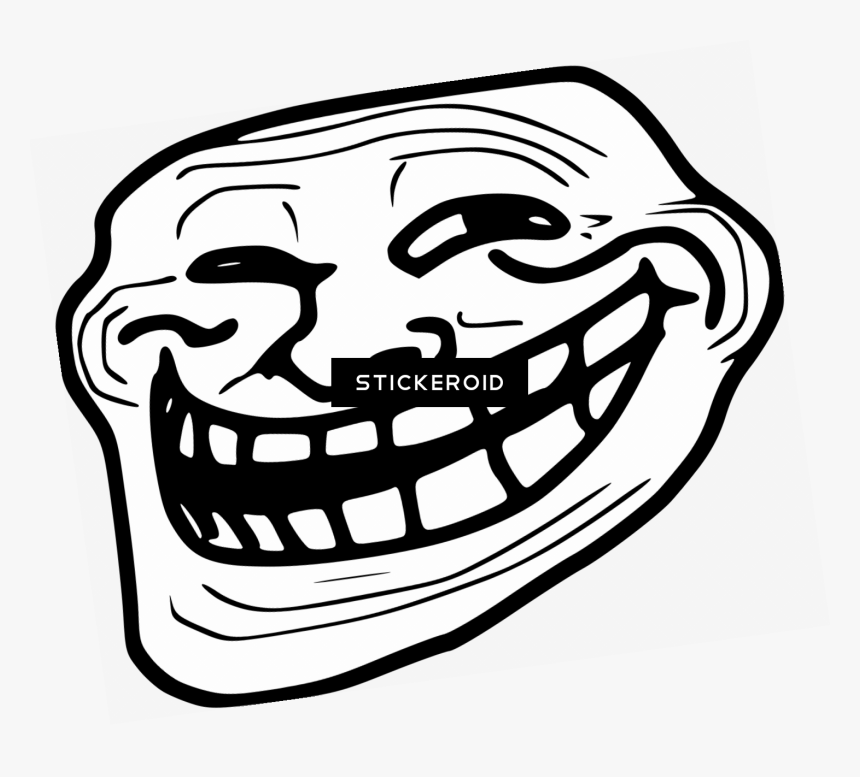 Troll Face Dabbing , Png Download - Troll Face, Transparent Png, Free Download