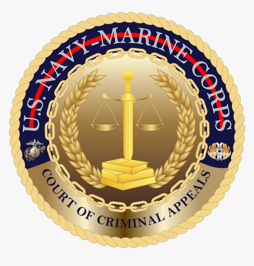 Navy-marine Corps Court Of Criminal Appeals Seal - United States Swim School Association Logo, HD Png Download, Free Download