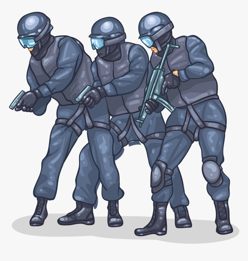 Transparent Swat Logo Png - Rainbow Six Siege Cartoon, Png Download, Free Download