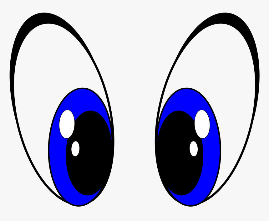 Eye Cartoon Clip Art - Olho De Desenho Png, Transparent Png, Free Download