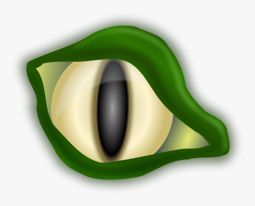 Scary Eyes Clip Art - Alligator Eyes Cartoon, HD Png Download, Free Download