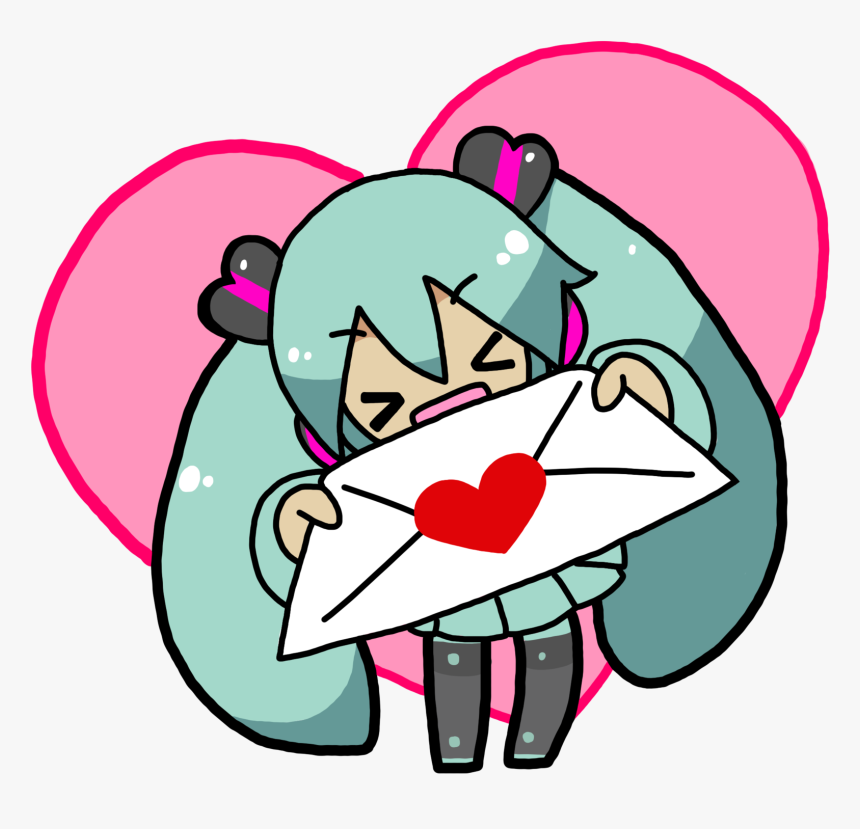 Hatsune Miku Photo Transparent - Hatsune Miku Chibi Stickers, HD Png Download, Free Download