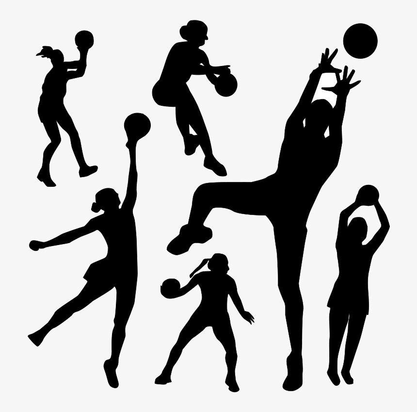 Download People Sport Png File - Netball Poster, Transparent Png, Free Download