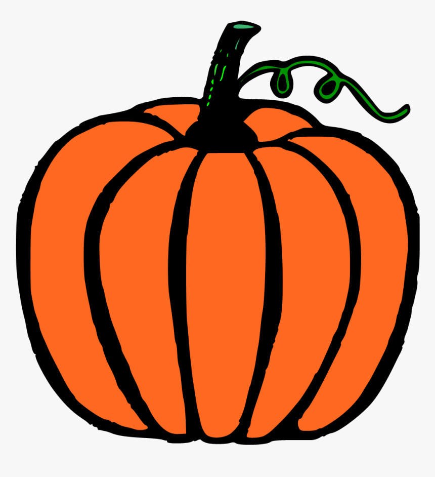 Pumpkin Clipart Orange - Pumpkin Clipart, HD Png Download, Free Download