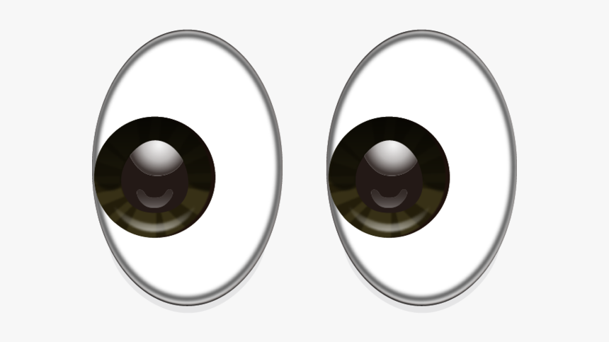 Emoji Eye Smiley Heart Clip Art - Eyes Emoji, HD Png Download, Free Download
