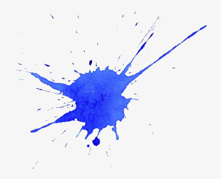 Blue Paintball Splat Battle Park Oklahoma - Paintball Transparent Background, HD Png Download, Free Download