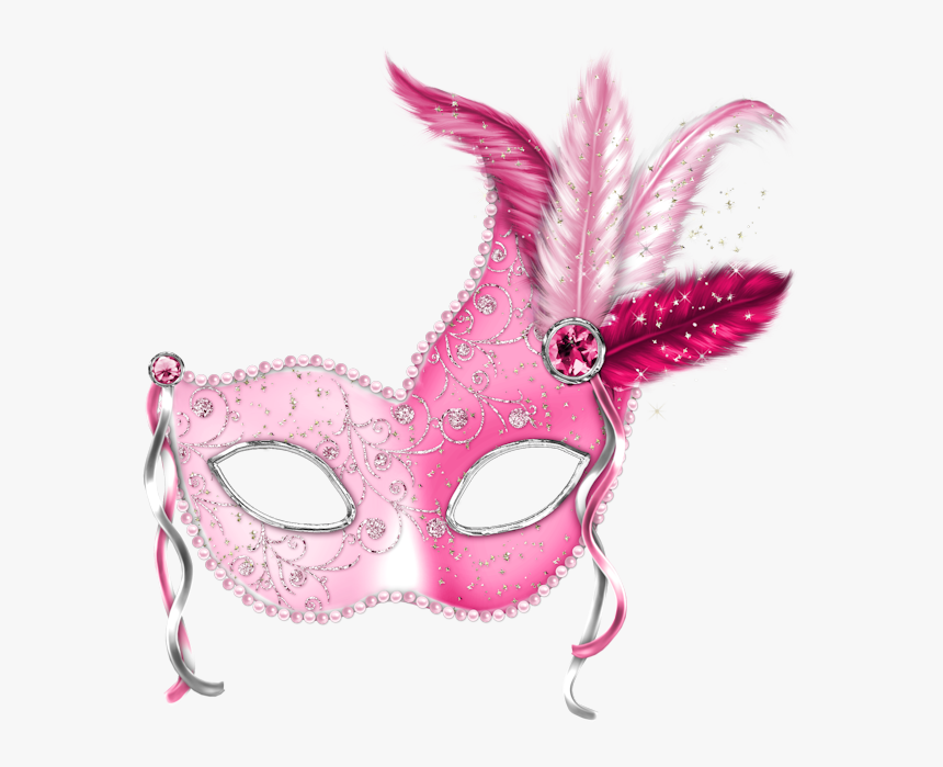 Pink Masquerade Masks Transparent Background, HD Png Download, Free Download