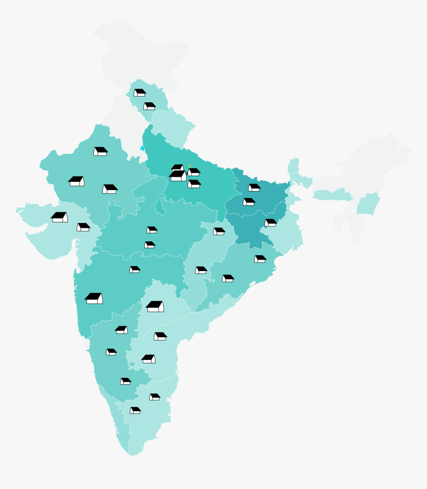 Transparent India Map Clipart - India Map Png, Png Download, Free Download