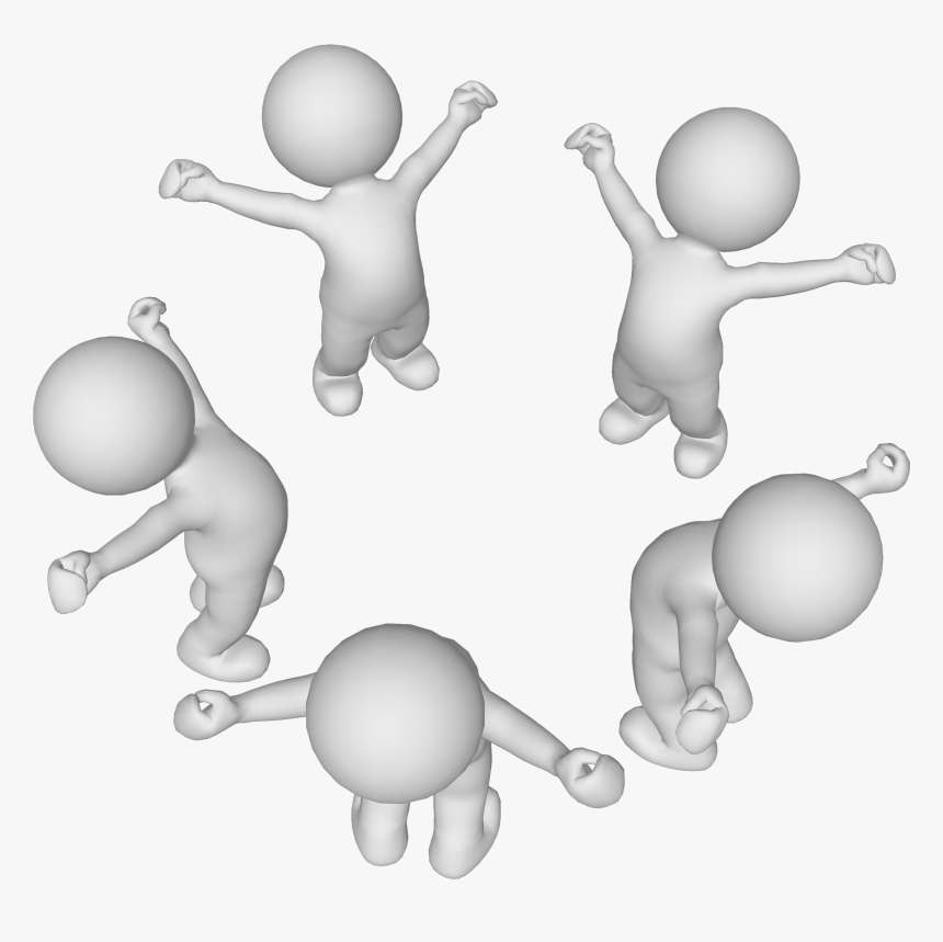 3d White People Png , Png Download - 3d Characters, Transparent Png, Free Download