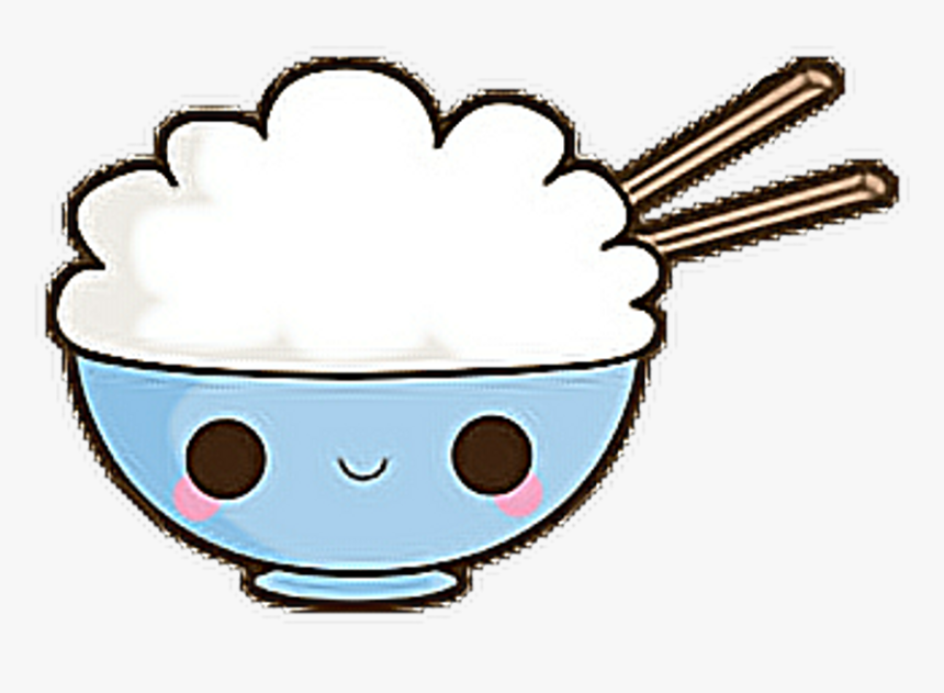 Kawaii Cute Bowlfreetoedit Ⓒ - Arroz Kawaii, HD Png Download, Free Download