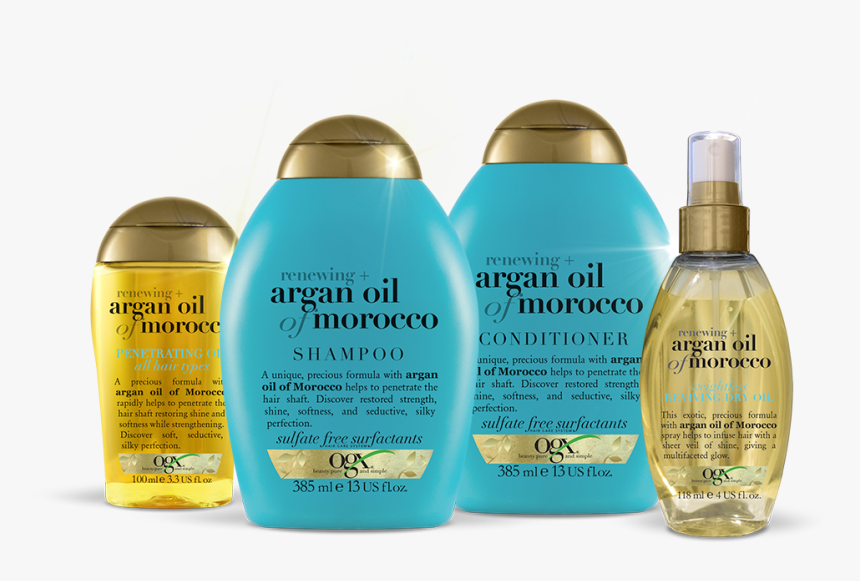 Ogx® Argan Oil Of Morocco Collection - Ogx Hair Care, HD Png Download, Free Download