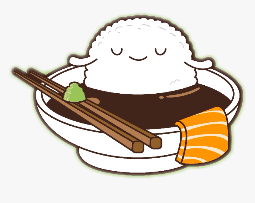 Japanese Clipart Japanese Kawaii - Sushi Kawaii, HD Png Download, Free Download